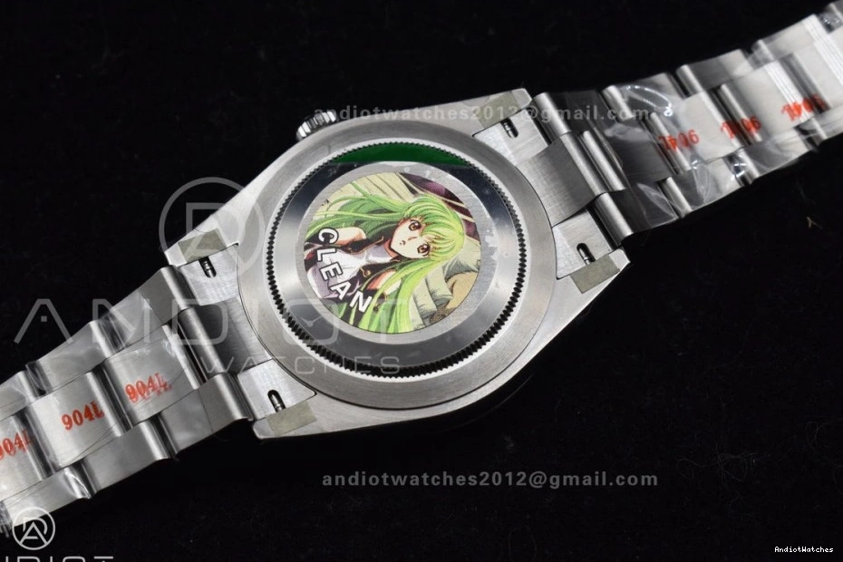 Oyster Best Steel Unisex 1:1 Perpetual 124300 938 Red Dial Clean 41mm 904L Edition VR 0101